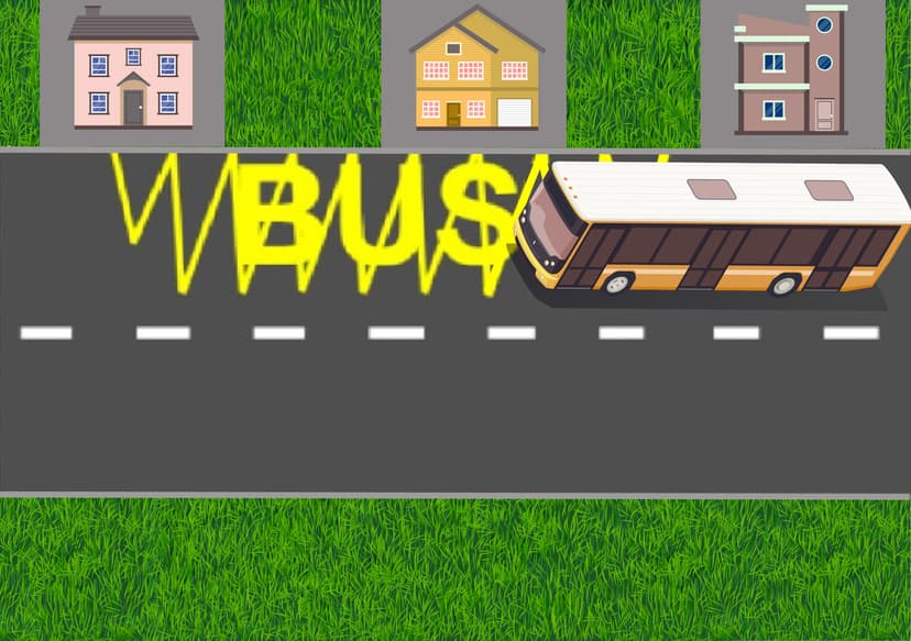 علامات خاصة بأماكن وقوف حافلات النقل العمومي