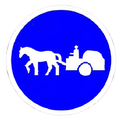 ممر إجباري للمركبات المجرورة