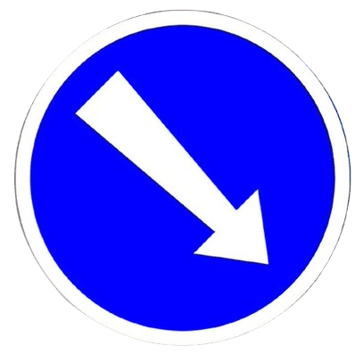 مدار إجباري نحو اليمين