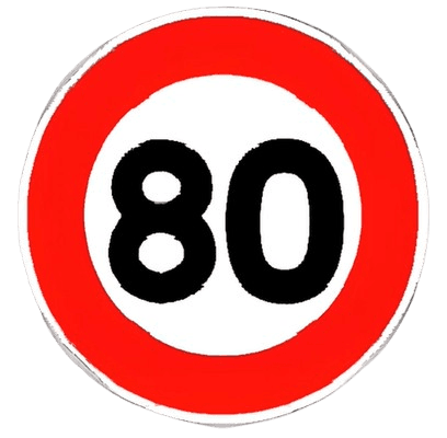 تحديد السرعة ف 80 كلم/ساعة