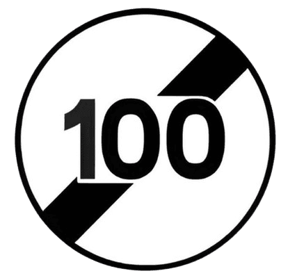 نهاية تحديد السرعة ف 100 كلم/ساعة