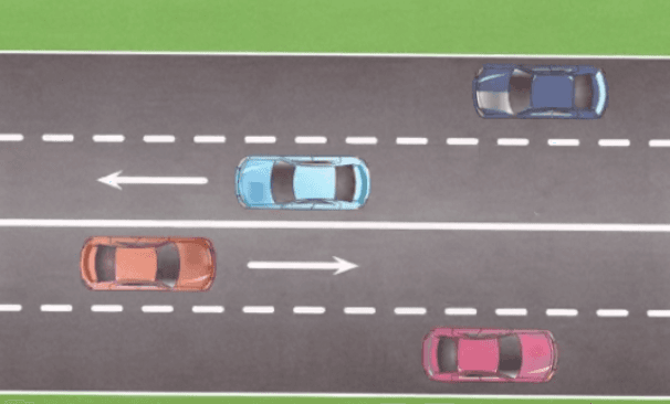 الطريق ذات اتجاهين