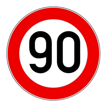 90 km/h